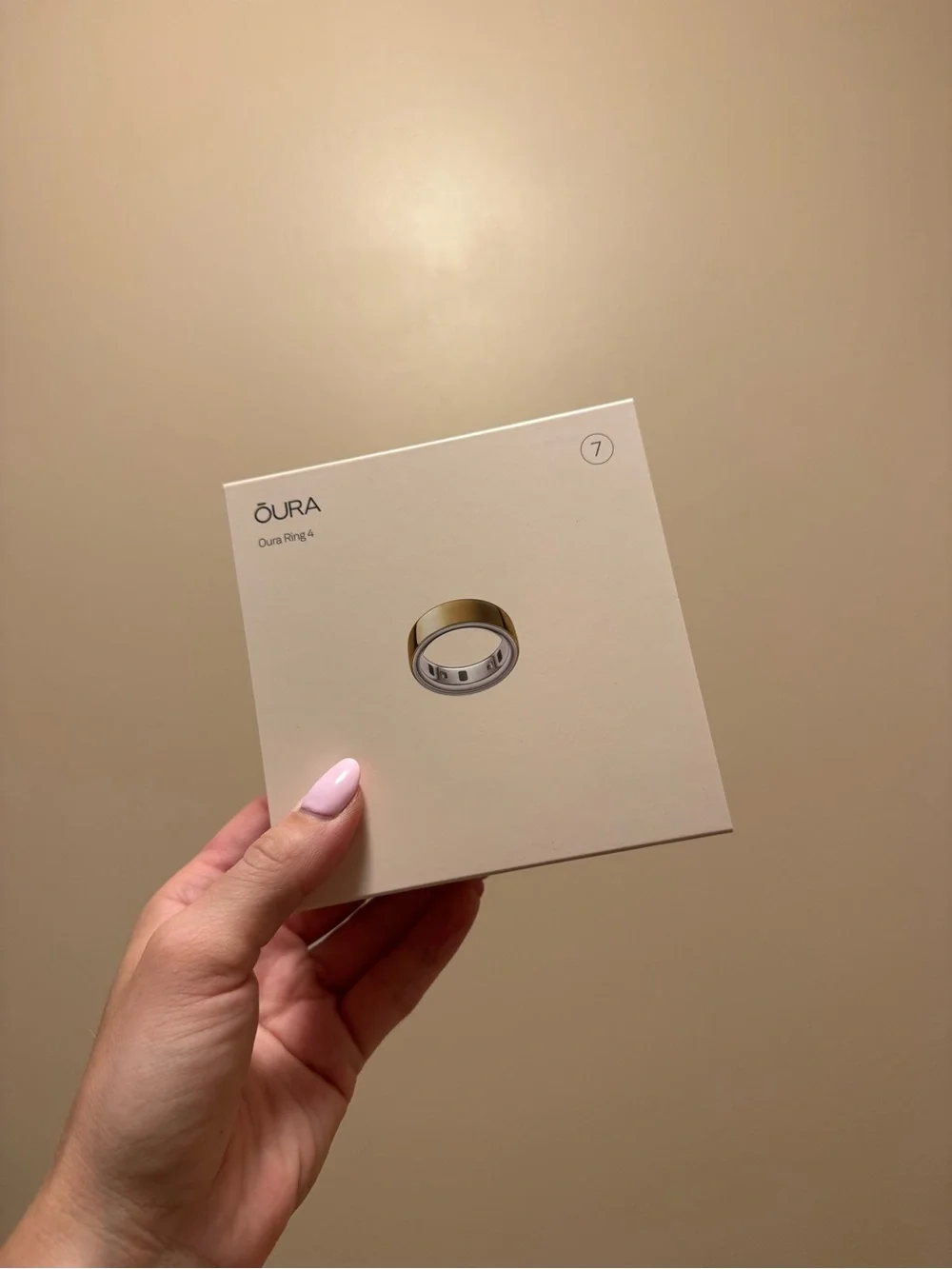 BRAND NEW Oura Ring 4 - Gold Size 7